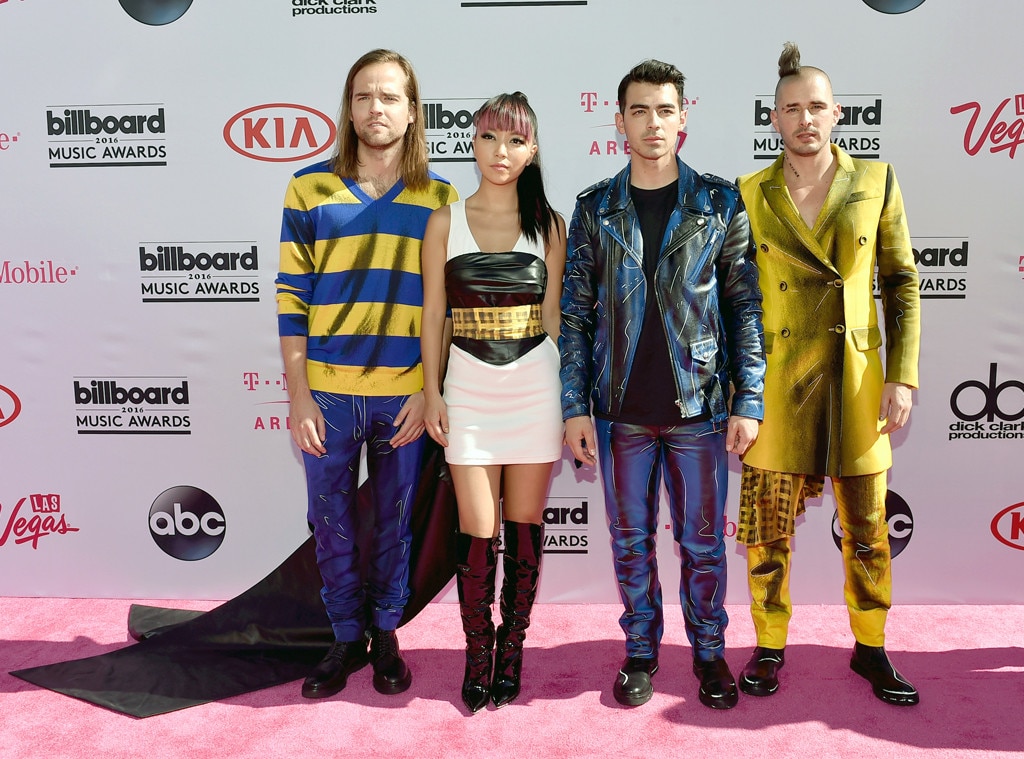DNCE, Jack Lawless, JinJoo Lee, Joe Jonas, Cole Whittle, 2016 Billboard Music Awards DNCE, Jack Lawless, JinJoo Lee, Joe Jonas, Cole Whittle, 2016 Billboard Music Awards