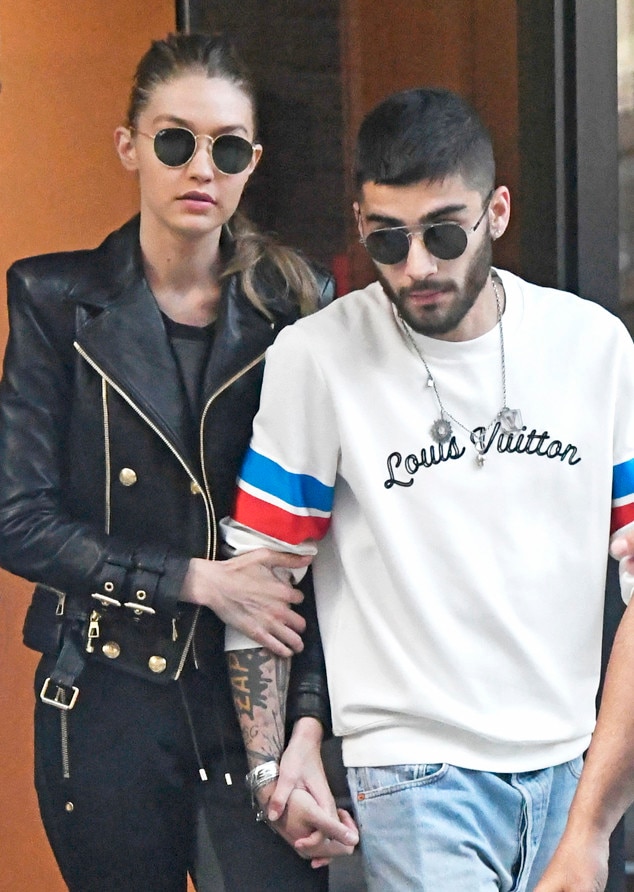 Zayn Malik Llenó A Gigi Hadid De Besos Y Pastel Durante Su Cumpleaños E Online Latinoamerica 