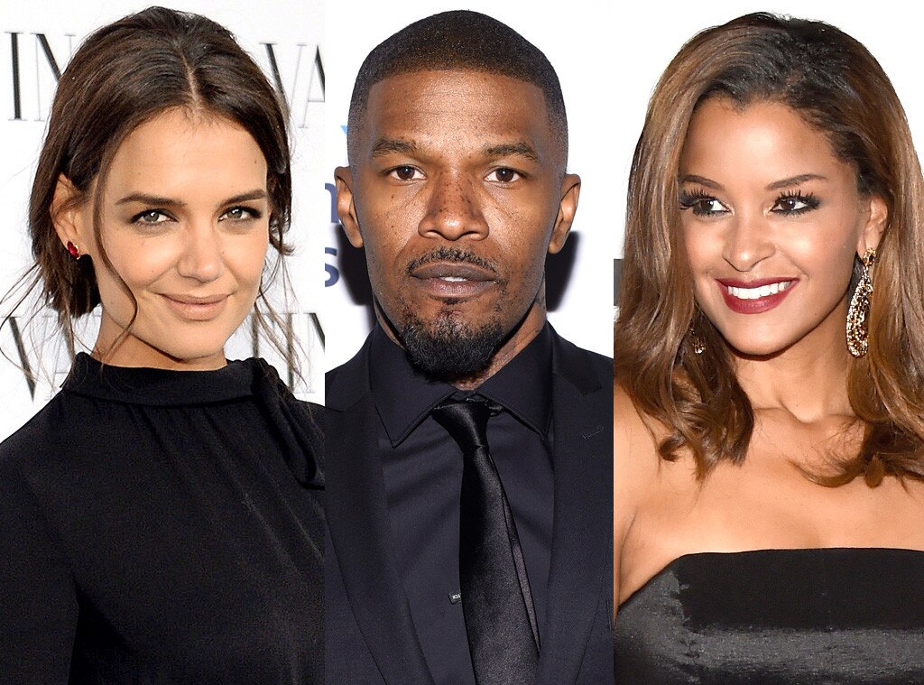 Katie Holmes, Jamie Foxx, Claudia Jordan Katie Holmes, Jamie Foxx, Claudia Jordan