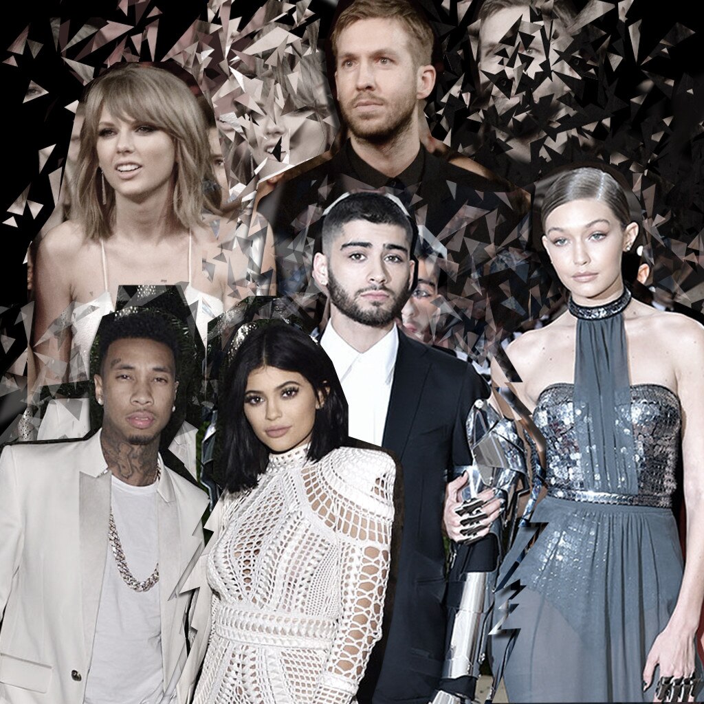 Breakup Graphic, Taylor, Calvin, Zayn, Gigi, Tyga, Kylie Breakup Graphic, Taylor, Calvin, Zayn, Gigi, Tyga, Kylie