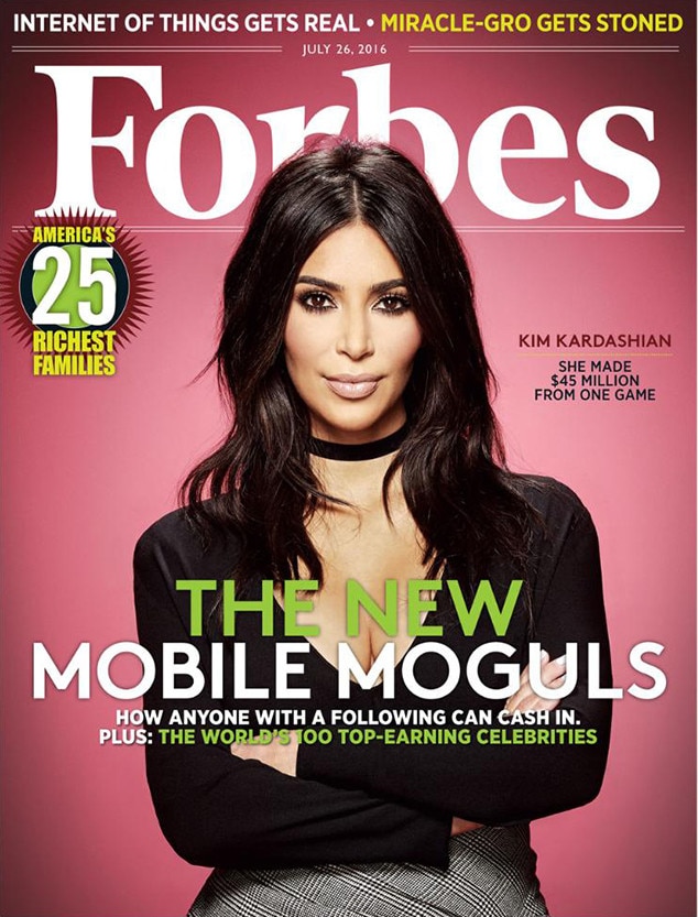 Kim Kardashian, Forbes Magazine Kim Kardashian, Forbes Magazine