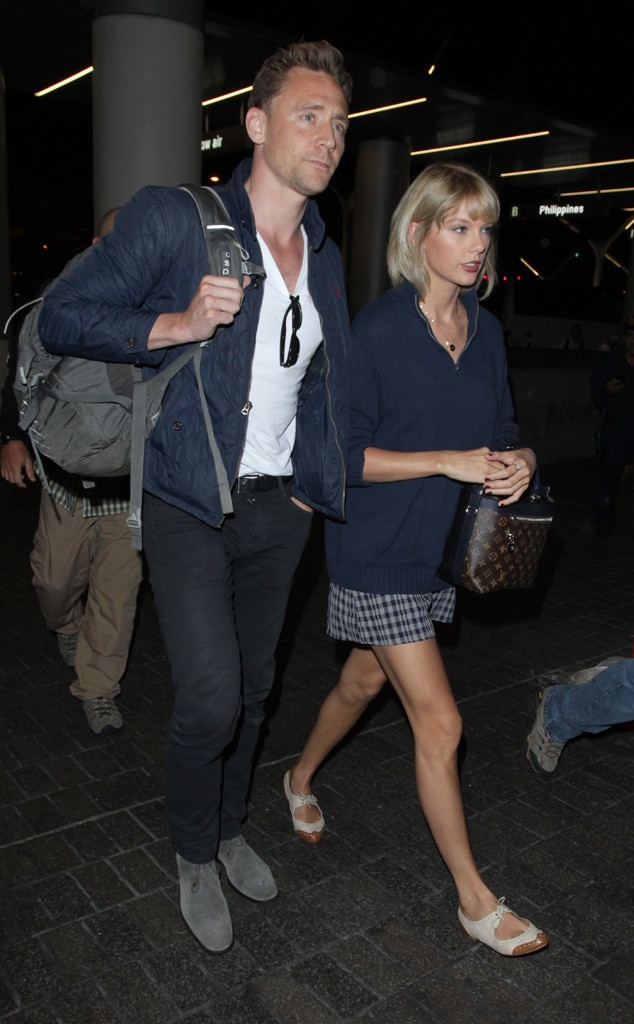Taylor Swift, Tom Hiddleston, LAX Taylor Swift, Tom Hiddleston, LAX