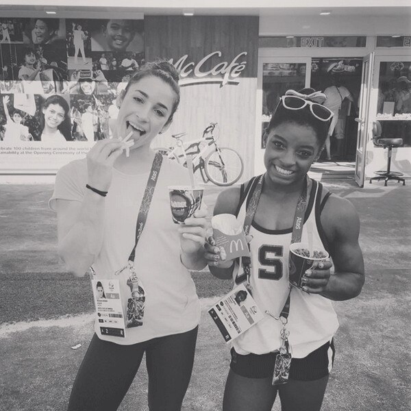 Aly Raisman & Simone Biles Aly Raisman & Simone Biles