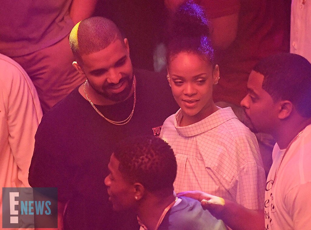 Drake's Smile Says It All as He Packs on the PDA With Rihanna in Miami