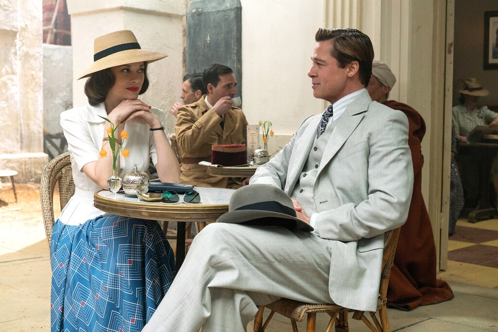 Marion Cotillard, Brad Pitt, Allied