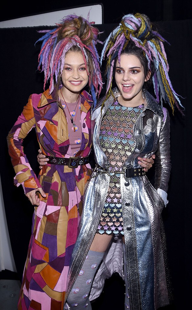 Gigi Hadid, Kendall Jenner, NYFW Gigi Hadid, Kendall Jenner, NYFW