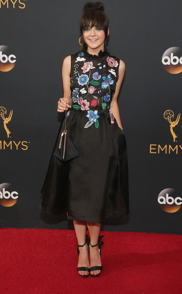 Maisie Williams, 2016 Emmy Awards, Arrivals