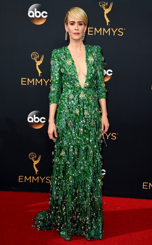 2016 Emmys Red Carpet Arrivals Sarah Paulson, 2016 Emmy Awards, Arrivals