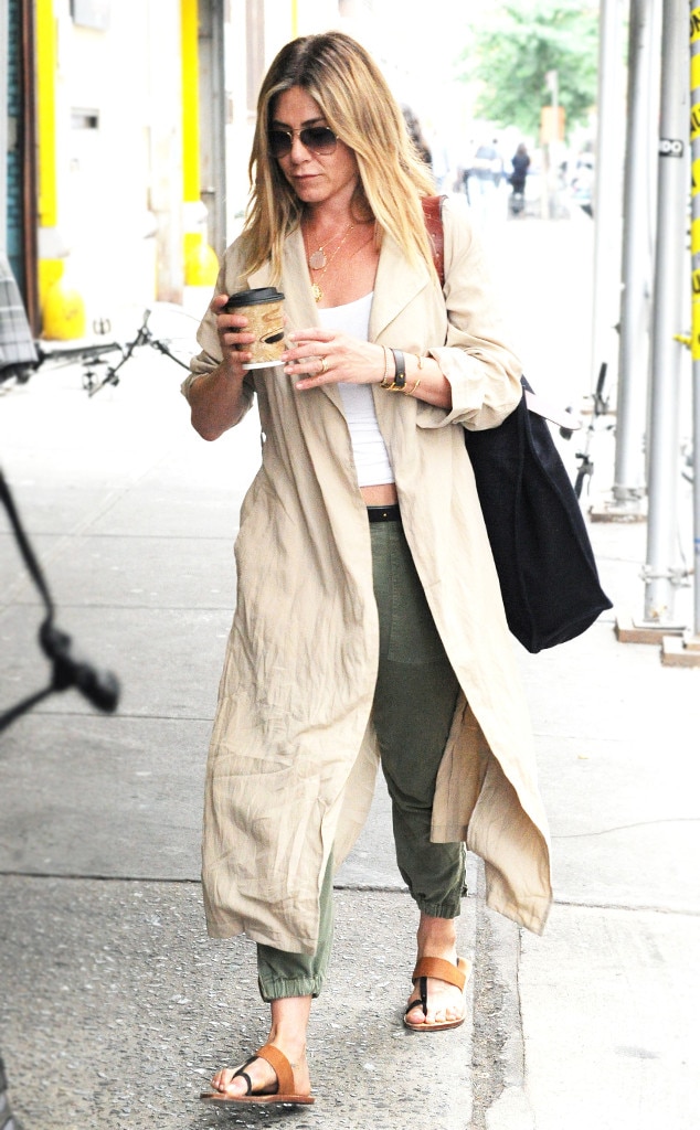 ESC: Jennifer Aniston, Coffee and Clothes ESC: Jennifer Aniston, Coffee and Clothes
