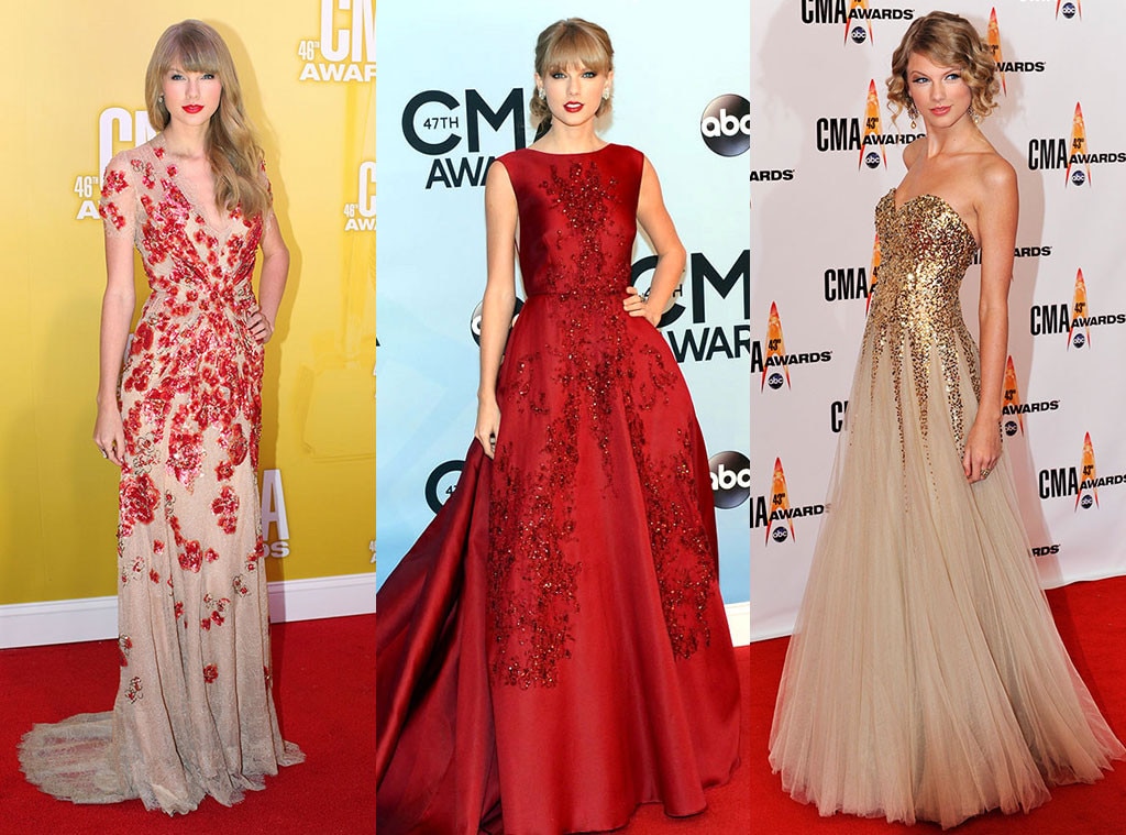 Taylor Swift's Evolving CMA Awards Style Over the Years E! News