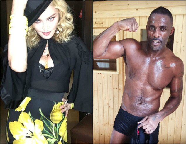 Madonna, Idris Elba Madonna, Idris Elba