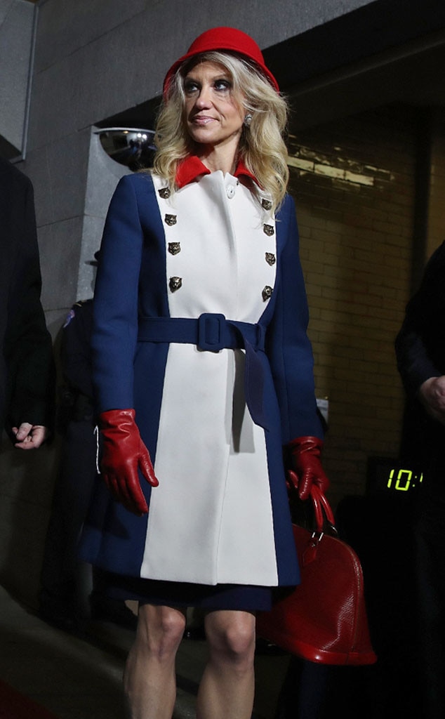 Kellyanne Conway From Fashion At The 2017 Presidential Inauguration E News 5795