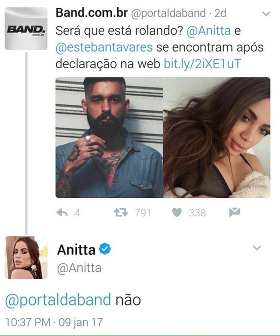 Melhores respostas da Anitta Melhores respostas da Anitta