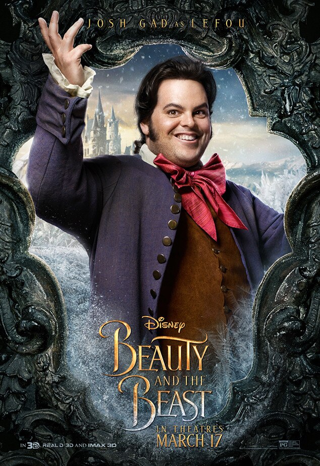Josh Gad, Beauty and the Beast, Character Poster
