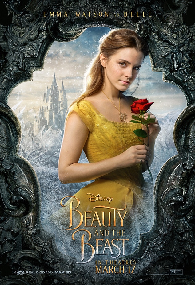 Emma Watson, Beauty and the Beast, Character Poster Emma Watson, Beauty and the Beast, Character Poster