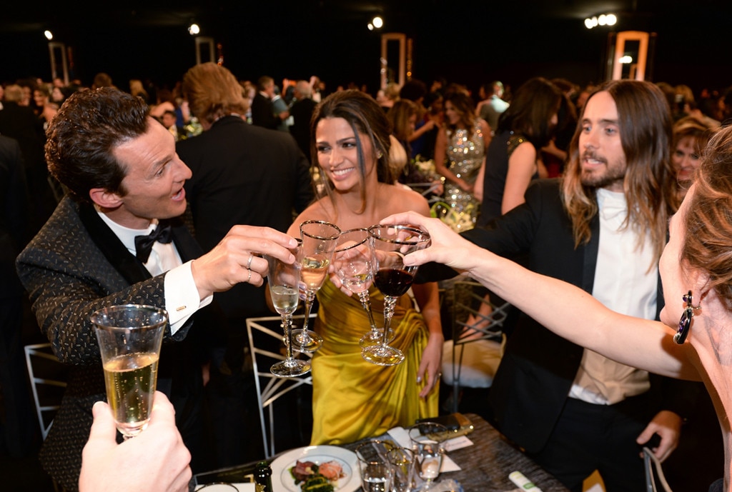 Matthew McConaughey, Camilla Alves, Jared Leto, Jennifer Garner, SAG Awards 2014, Candids