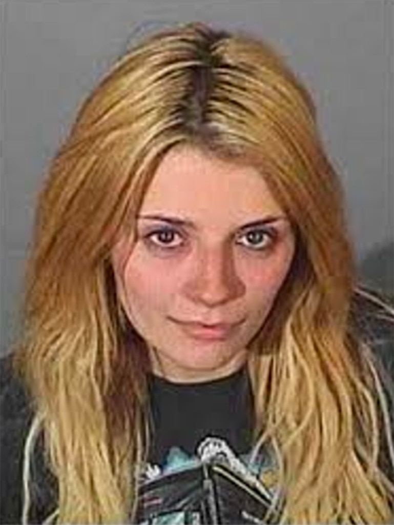 Mischa Barton, Mugshot