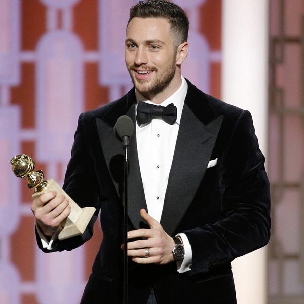 Aaron Taylor-Johnson, 2017 Golden Globes, Winners Aaron Taylor-Johnson, 2017 Golden Globes, Winners
