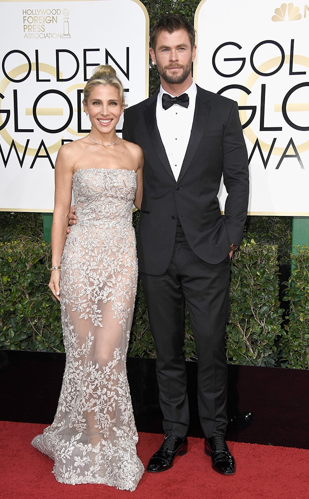 Chris Hemsworth, Elsa Pataky, 2017 Golden Globes, Couples Chris Hemsworth, Elsa Pataky, 2017 Golden Globes, Couples