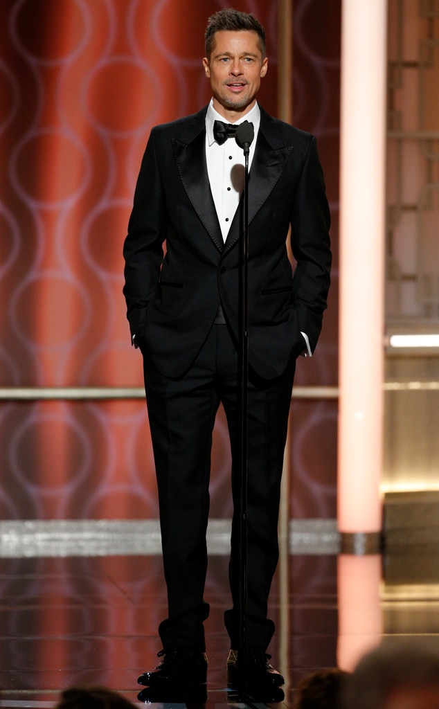 Brad Pitt lució visiblemente delgado en los Golden Globes y muchos ... - E! Online Latino | Andes