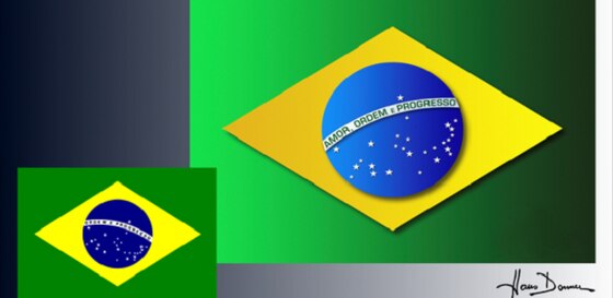 Bandeira do Brasil, Hans Donner Bandeira do Brasil, Hans Donner