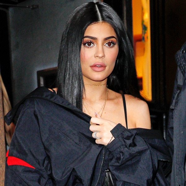 Kylie Jenner Sparks Engagement Rumors With Giant Diamond Ring