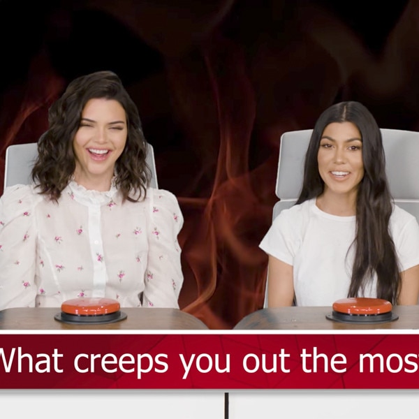 Kourtney Kardashian & Kendall Jenner Answer Ellen DeGeneres' Juicy Q&A