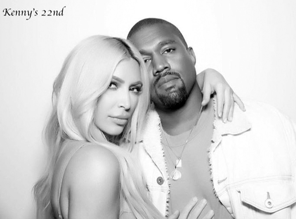 Kim Kardashian, Kanye West, Instagram