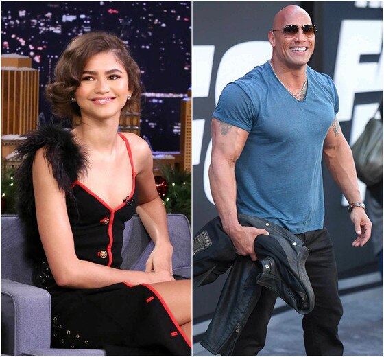 Fãs apontam semelhança entre filha de Dwayne Johnson e Zendaya E