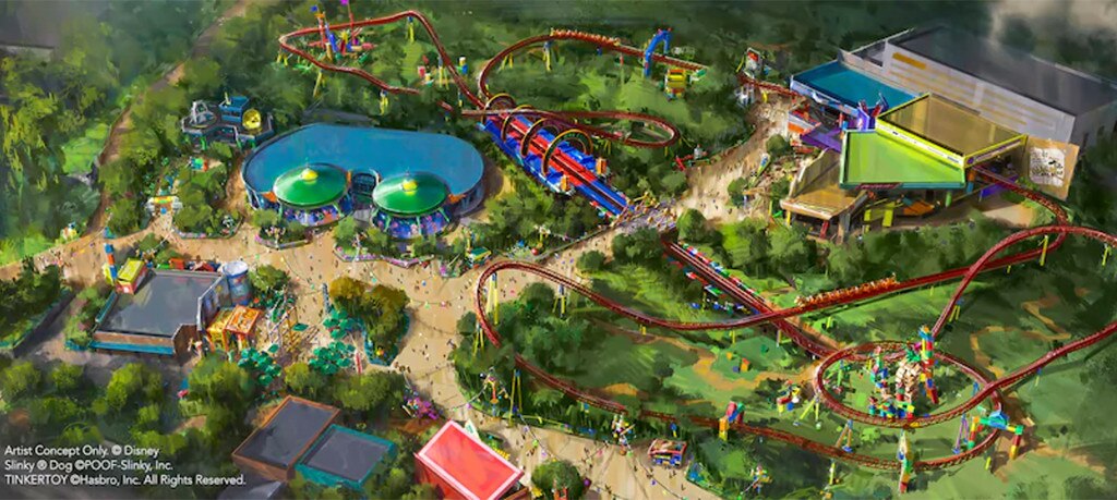Parte do Toy Story no Disney World Resort é lançada Parte do Toy Story no Disney World Resort é lançada