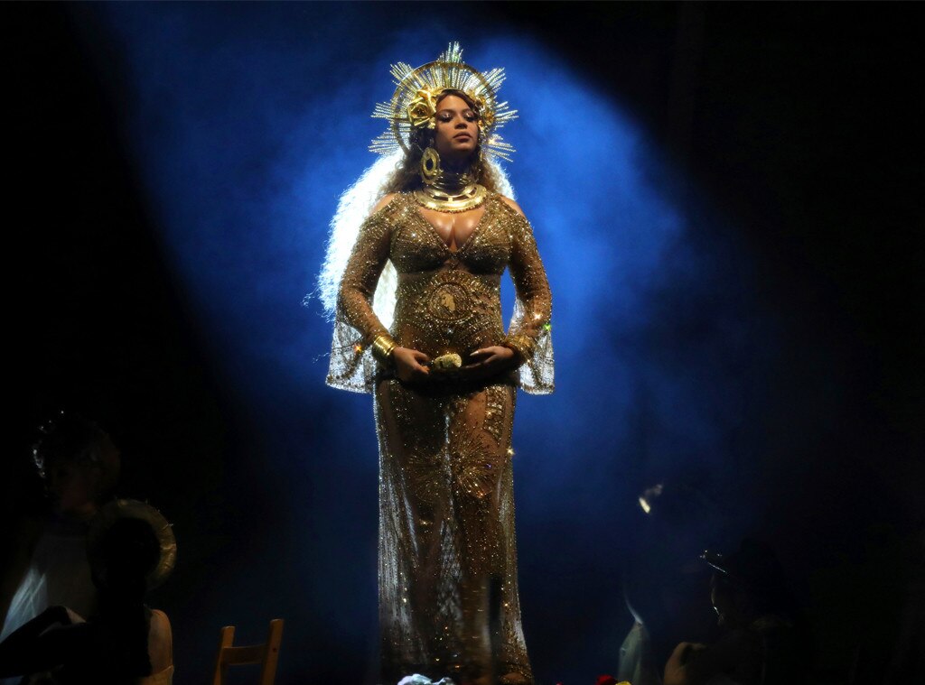 Beyonce, 2017 Grammys, Show, Performance Beyonce, 2017 Grammys, Show, Performance