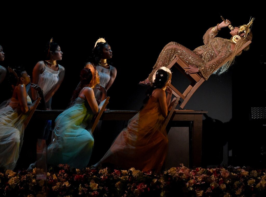 Beyonce, 2017 Grammys, Show, Performance Beyonce, 2017 Grammys, Show, Performance