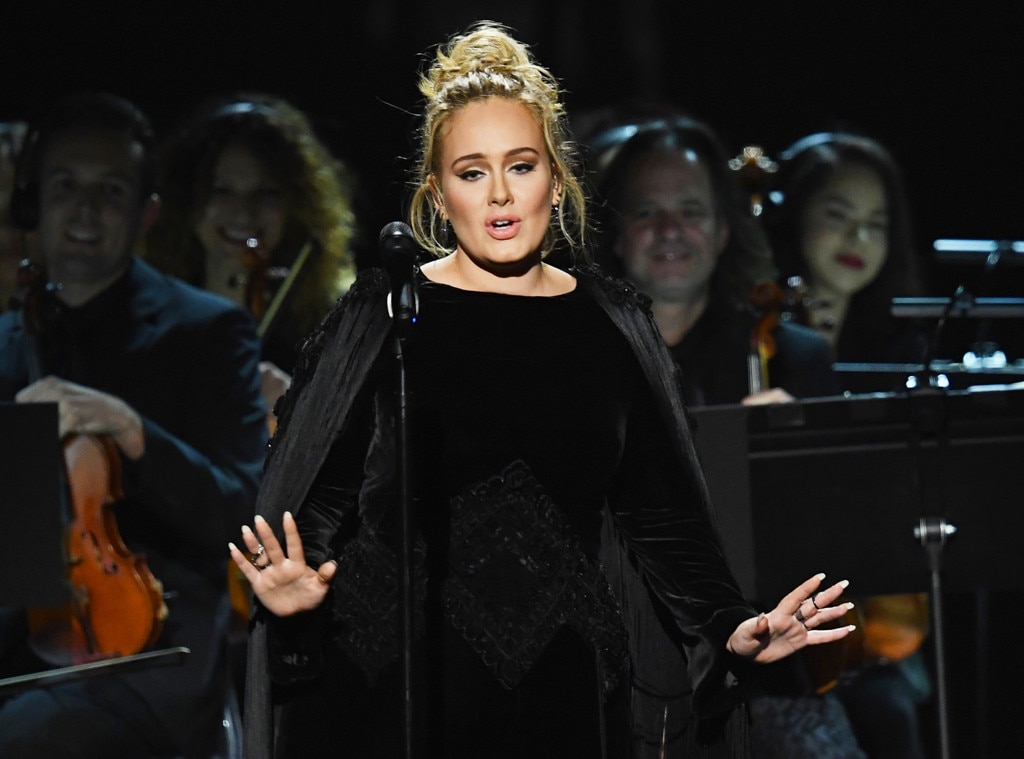 Adele, 2017 Grammys, Show, Performance Adele, 2017 Grammys, Show, Performance