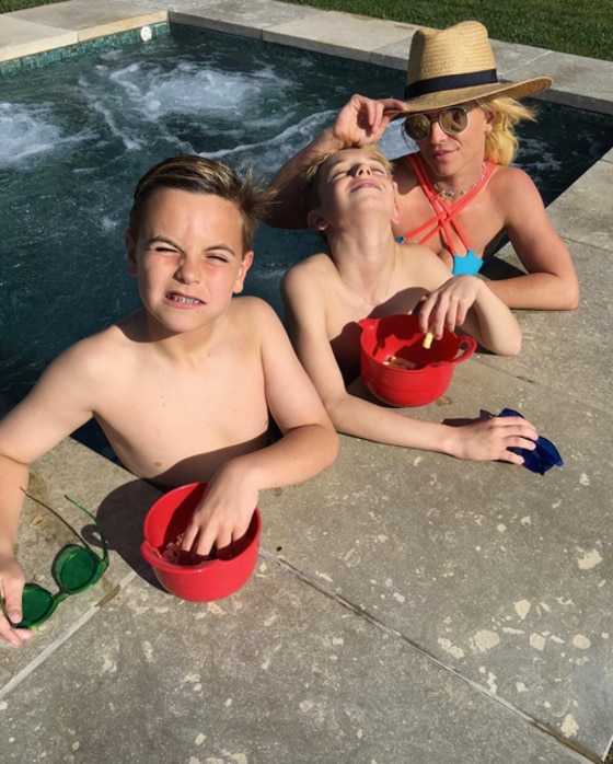 Britney Spears, Sean, Jayden Britney Spears, Sean, Jayden