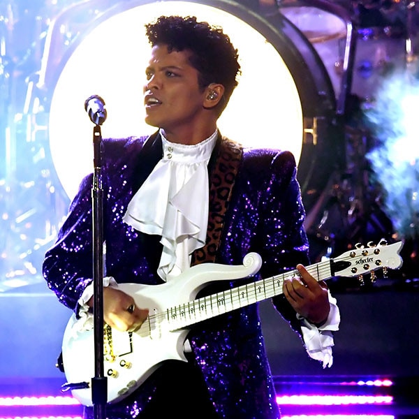 Bruno Mars, Prince Tribute, 2017 Grammy Awards Bruno Mars, Prince Tribute, 2017 Grammy Awards