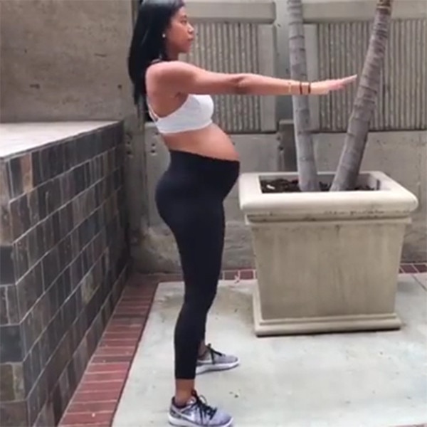 Watch Kevin Hart's Wife Eniko's Pregnancy Workout Time-Lapse Video