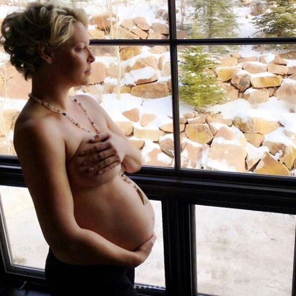 Katherine Heigl Shares Topless Pregnancy Pic and Son's Dramatic Birth