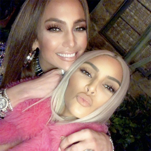 All the Details of J.Lo and Kim Kardashian's Celeb Filled Taco Night