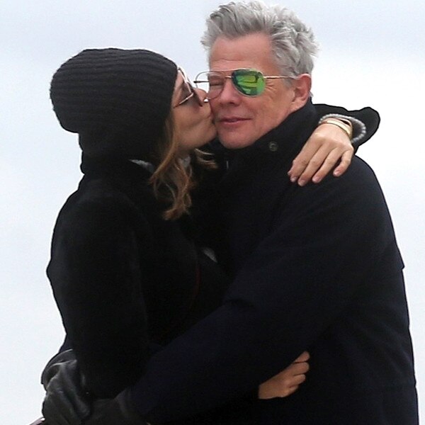 Katharine McPhee & David Foster Pack on the PDA in Paris