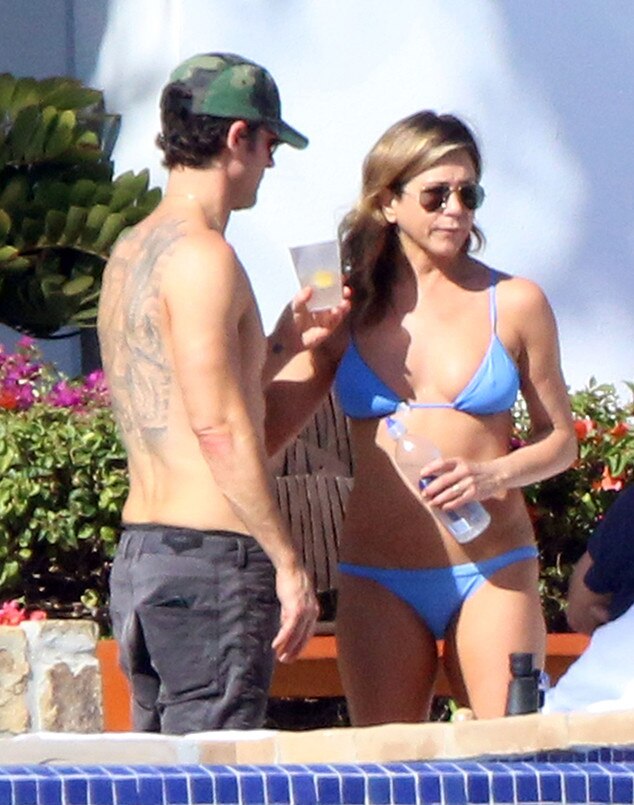 Jennifer Aniston, 48th Birthday, Johnny McDaid, Courteney Cox Jennifer Aniston, 48th Birthday, Johnny McDaid, Courteney Cox