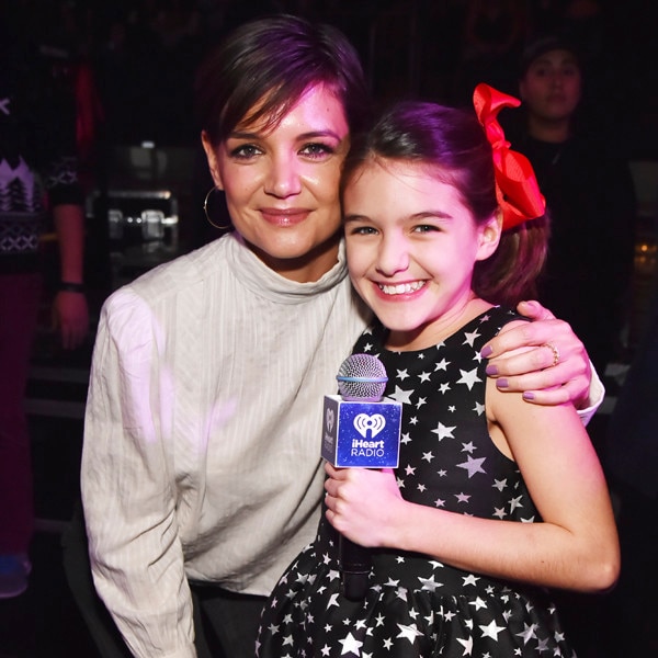 Katie Holmes and Suri Cruise Introduce Taylor Swift at Jingle Ball