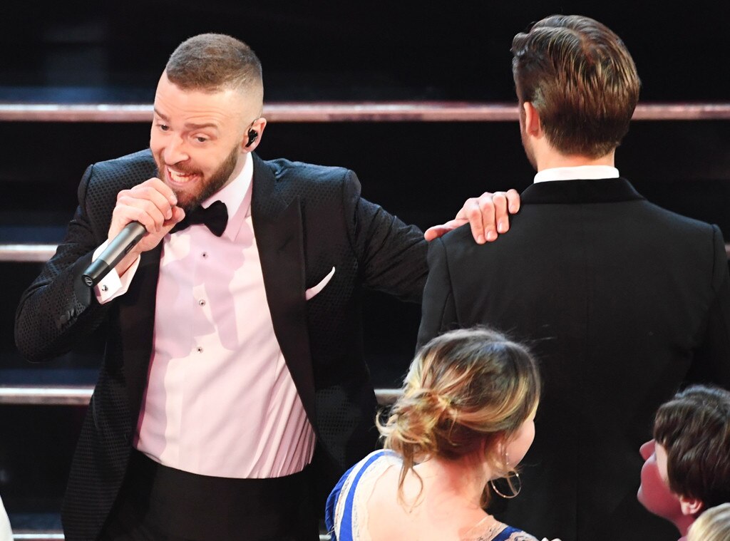 Justin Timberlake, Ryan Gosling, 2017 Oscars, Academy Awards, Show Justin Timberlake, Ryan Gosling, 2017 Oscars, Academy Awards, Show