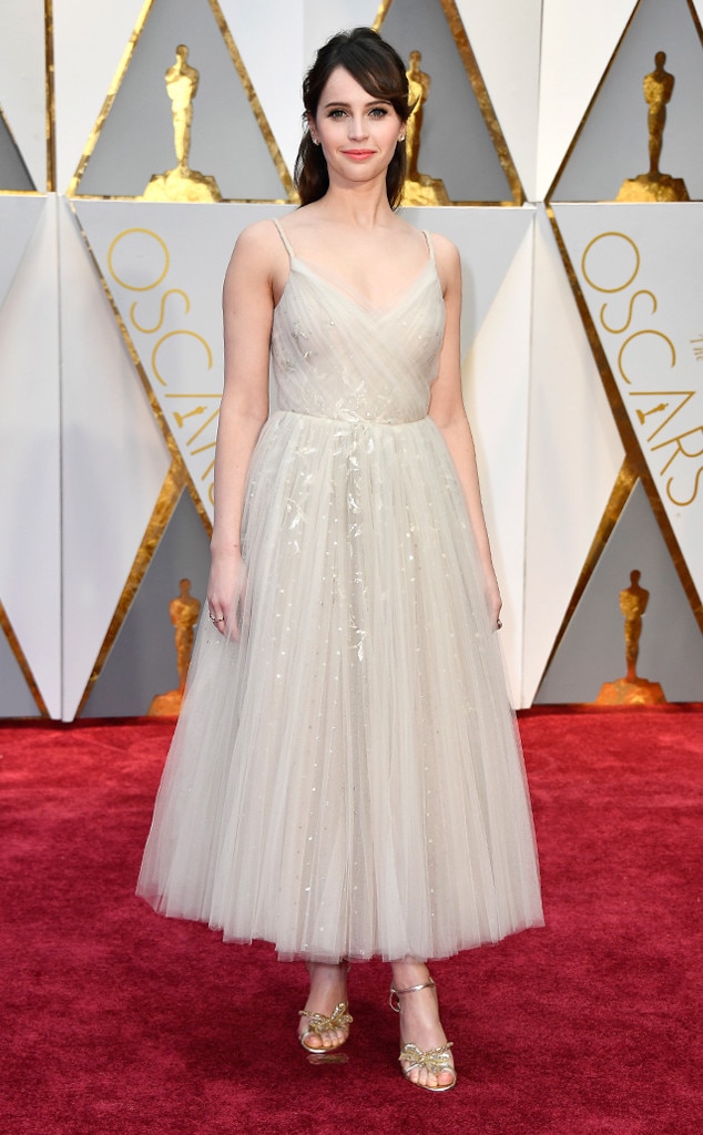 Felicity Jones, 2017 Oscars, Academy Awards, Arrivals Felicity Jones, 2017 Oscars, Academy Awards, Arrivals