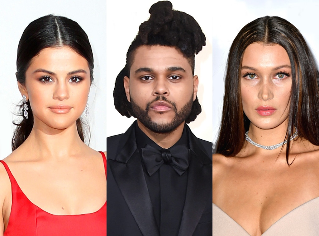 Selena Gomez, Bella Hadid, The Weeknd Selena Gomez, Bella Hadid, The Weeknd