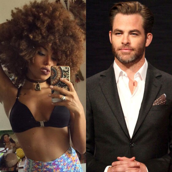 Gabriela Flor, Chris Pine Gabriela Flor, Chris Pine