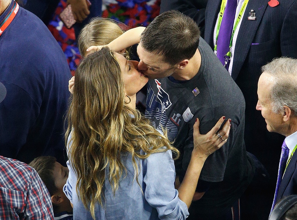 Tom Brady, Gisele Bundchen, 2017 Super Bowl Tom Brady, Gisele Bundchen, 2017 Super Bowl