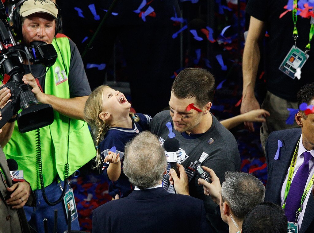 Vivian Brady, Tom Brady, 2017 Super Bowl Vivian Brady, Tom Brady, 2017 Super Bowl