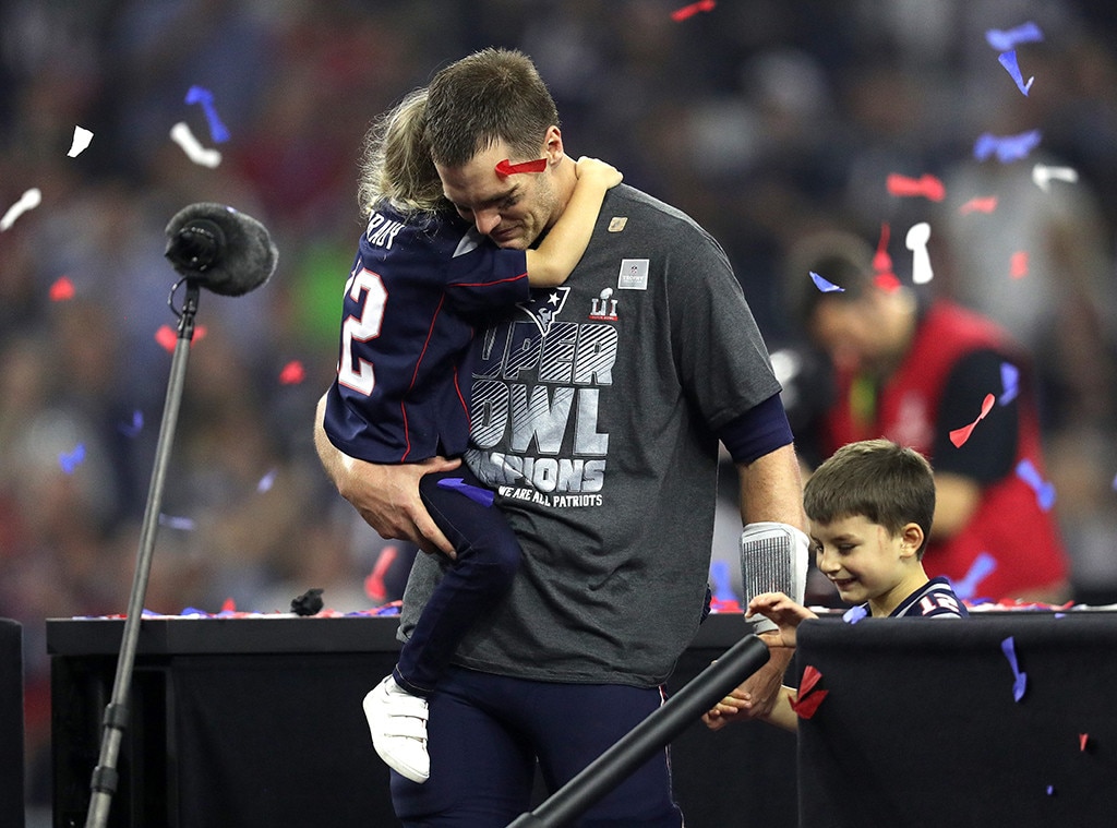Tom Brady, Vivian Brady, 2017 Super Bowl Tom Brady, Vivian Brady, 2017 Super Bowl