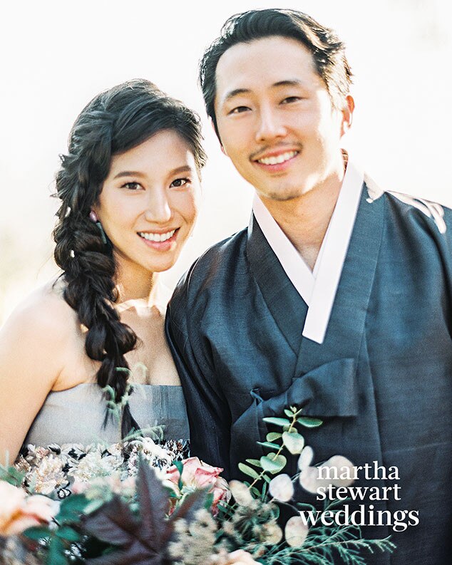 Steven Yeun, Walking Dead, Wedding Steven Yeun, Walking Dead, Wedding