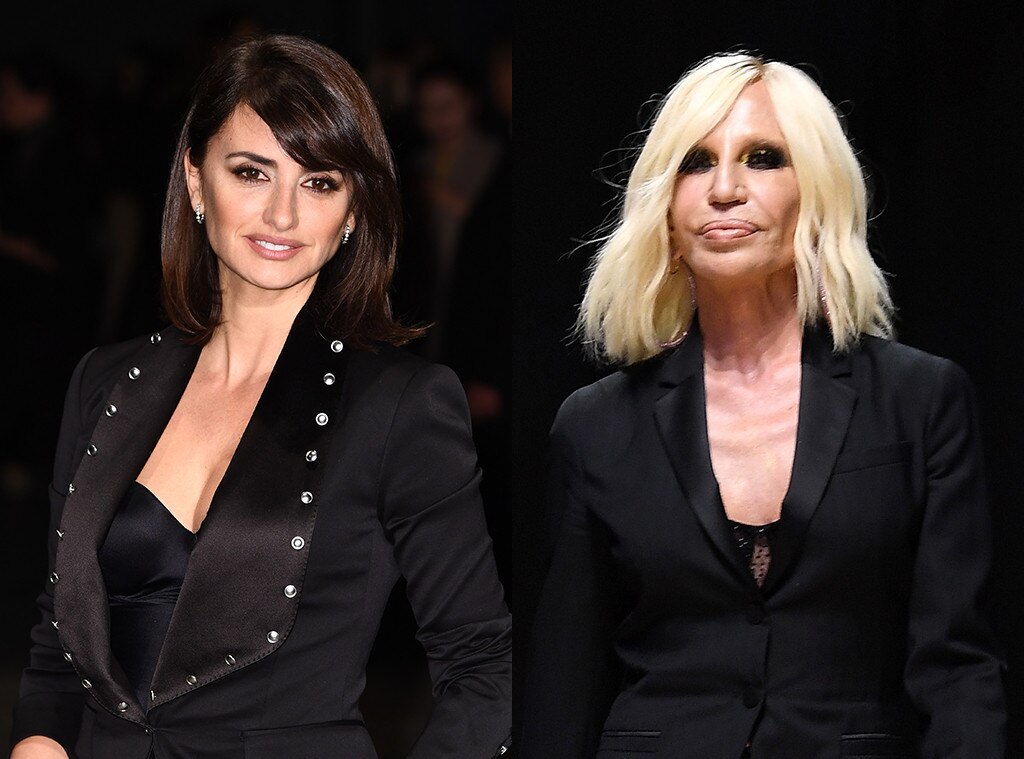 Penelope Cruz, Donatella Versace Penelope Cruz, Donatella Versace